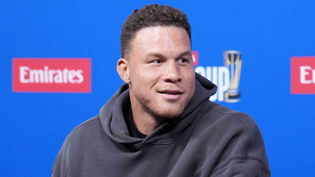 搞笑,布雷克·格里芬惟妙惟肖地模仿快船科怀·伦纳德的笑声